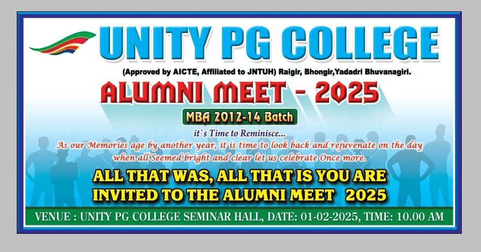 Welcome to Unity PG College
